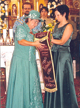 Weihe der Fahnenb&auml;nder 1