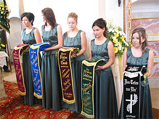 Weihe der Fahnenb&auml;nder 2